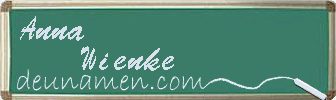 Anna Wienke Visitenkarte